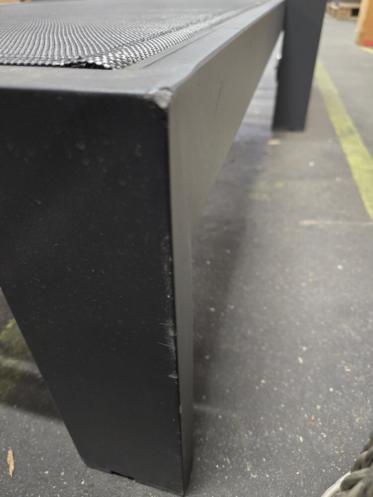 Showroommodel Garden Impressions Cube ligbed aluminium antraciet ( set van 2 )