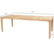 Taste 4SO Liam dining tuintafel 240x100xH75 cm teak Taste 4SO Taste 4SO Liam dining tuintafel 240x100xH75 cm teak Taste 4SO