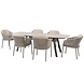 Taste 4SO Florence Manolo dining tuinset 240x103xH75 cm  7 delig terre Taste 4SO