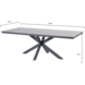 4 Seasons Outdoor Minerva dining tuintafel 220x95xH75 cm HPL blad 4 Seasons Outdoor 4 Seasons Outdoor Minerva dining tuintafel 220x95xH75 cm HPL blad 4 Seasons Outdoor