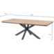 4 Seasons Outdoor Minerva dining tuintafel 220x95xH75 cm teak alu 4 Seasons 4 Seasons Outdoor Minerva dining tuintafel 220x95xH75 cm teak alu 4 Seasons