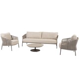 Taste 4SO Florence stoel bank loungeset 4 delig terre Taste 4SO Taste 4SO Florence stoel bank loungeset 4 delig terre Taste 4SO