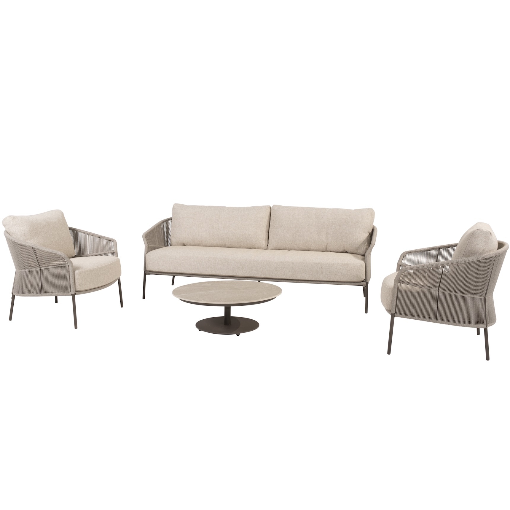 Taste 4SO Florence stoel bank loungeset 4 delig terre 