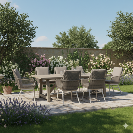 De charme van hangplanten in de tuin