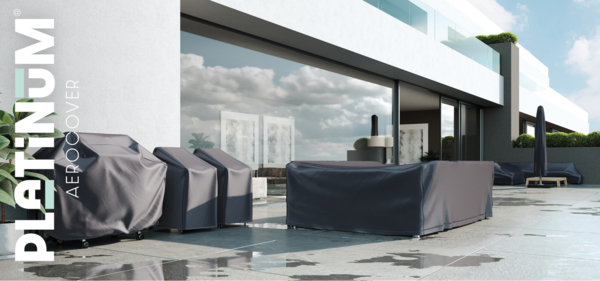 Aerocover Platinum AeroCover Tuinsethoes 240x150xH85 Aerocover Platinum AeroCover Tuinsethoes 240x150xH85