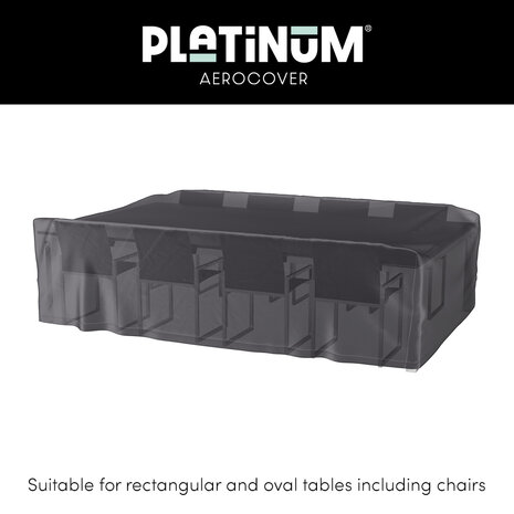 Aerocover Platinum AeroCover Tuinsethoes 240x150xH85 Aerocover Platinum AeroCover Tuinsethoes 240x150xH85