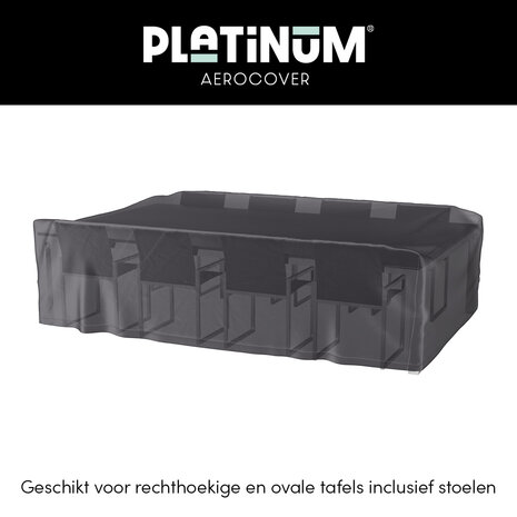 Aerocover Platinum AeroCover Tuinsethoes 240x150xH85 Aerocover Platinum AeroCover Tuinsethoes 240x150xH85