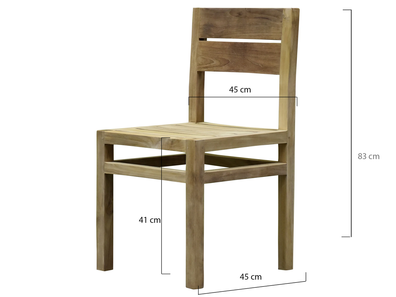 AVH-Collectie Hera dining tuinstoel teak