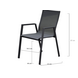 AVH-Collectie New Valley dining tuinstoel stapelbaar antraciet