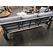 AVH-Collectie Showroommodel Ningbo stoel bank loungeset 3 delig antraciet aluminium