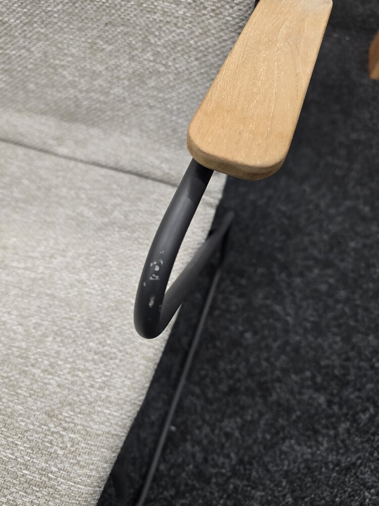 4 Seasons Outdoor Showroommodel Veneto dining tuinstoel stapelbaar rvs antraciet 4 Seasons Outdoor set van 6