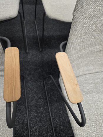 4 Seasons Outdoor Showroommodel Veneto dining tuinstoel stapelbaar rvs antraciet 4 Seasons Outdoor set van 6