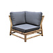 AVH-Collectie Piton hoek loungeset 4 delig bamboe