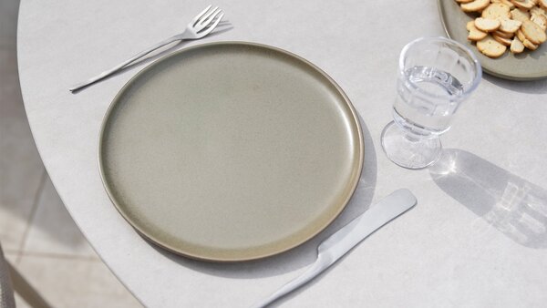 4 Seasons Outdoor Sarah Piacenza dining tuinset 120xH75 cm 5 delig keramiek latte Taste 4SO