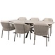 4 Seasons Outdoor Prado Florence dining tuinset 240x105xH75 cm 7 delig terre keramisch deens ovaal Taste 4SO