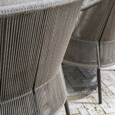 4 Seasons Outdoor Prado Florence dining tuinset 240x105xH75 cm 7 delig terre keramisch deens ovaal Taste 4SO