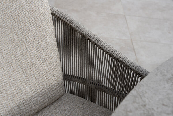 4 Seasons Outdoor Prado Florence dining tuinset 130xH75 cm rond 5 delig keramiek terre Taste 4SO