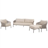 4 Seasons Outdoor Florence stoel bank loungeset 4 delig rope terre Taste 4SO