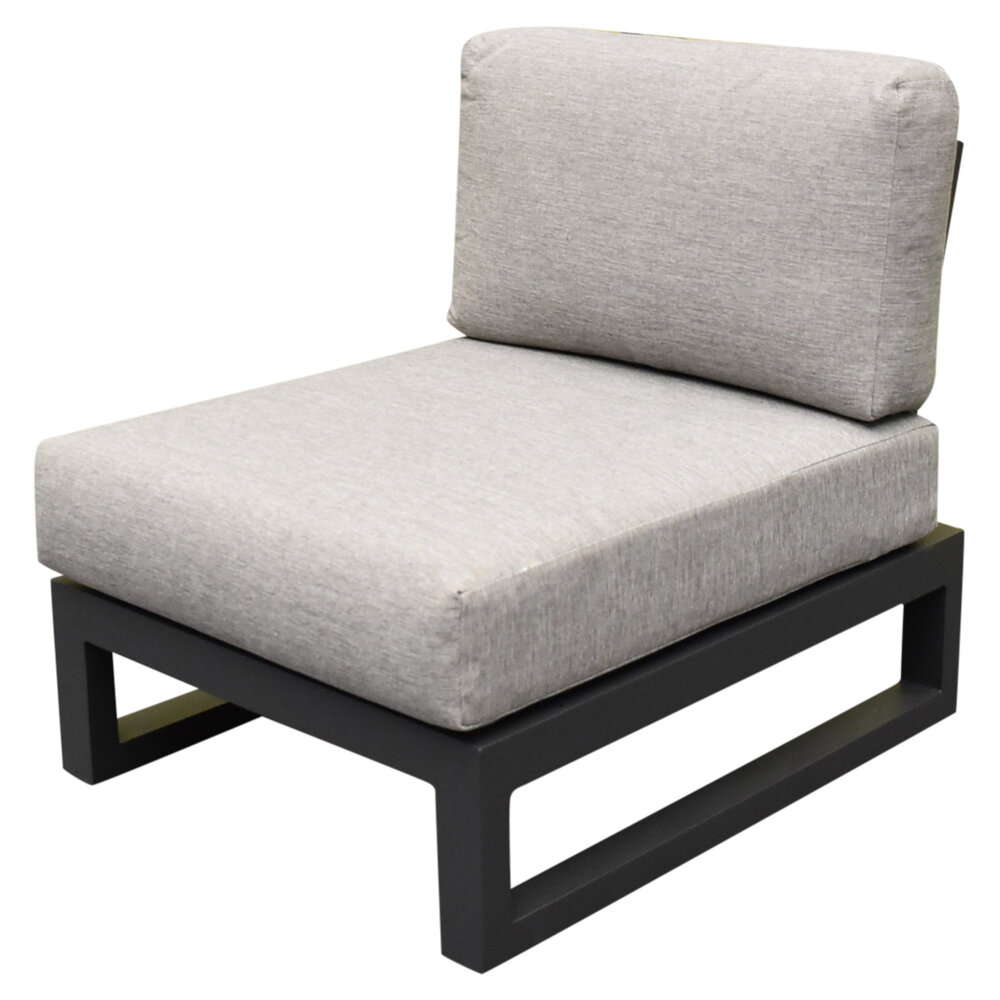 AVH-Collectie Showroommodel Ravenna platform hoek loungeset 5 delig antraciet aluminium AVH-Collectie Showroommodel Ravenna platform hoek loungeset 5 delig antraciet aluminium