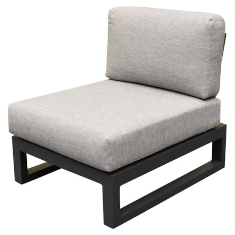 AVH-Collectie Showroommodel Ravenna platform hoek loungeset 5 delig antraciet aluminium AVH-Collectie Showroommodel Ravenna platform hoek loungeset 5 delig antraciet aluminium