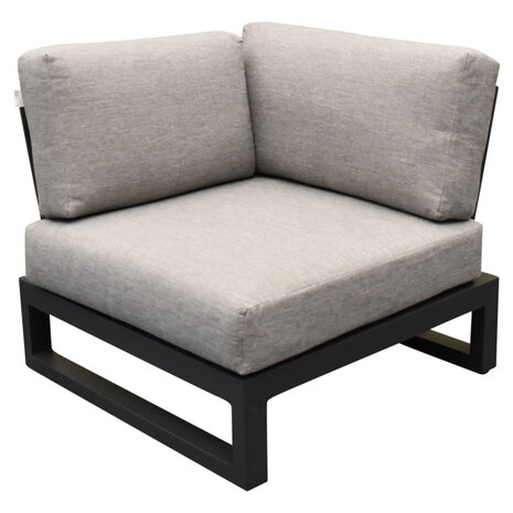 AVH-Collectie Showroommodel Ravenna platform hoek loungeset 5 delig antraciet aluminium AVH-Collectie Showroommodel Ravenna platform hoek loungeset 5 delig antraciet aluminium