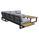 AVH-Collectie Showroommodel Ravenna platform hoek loungeset 5 delig antraciet aluminium AVH-Collectie Showroommodel Ravenna platform hoek loungeset 5 delig antraciet aluminium