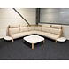 AVH-Collectie Showroommodel Melbourne hoek loungeset 4 delig aluminium lichtgrijs