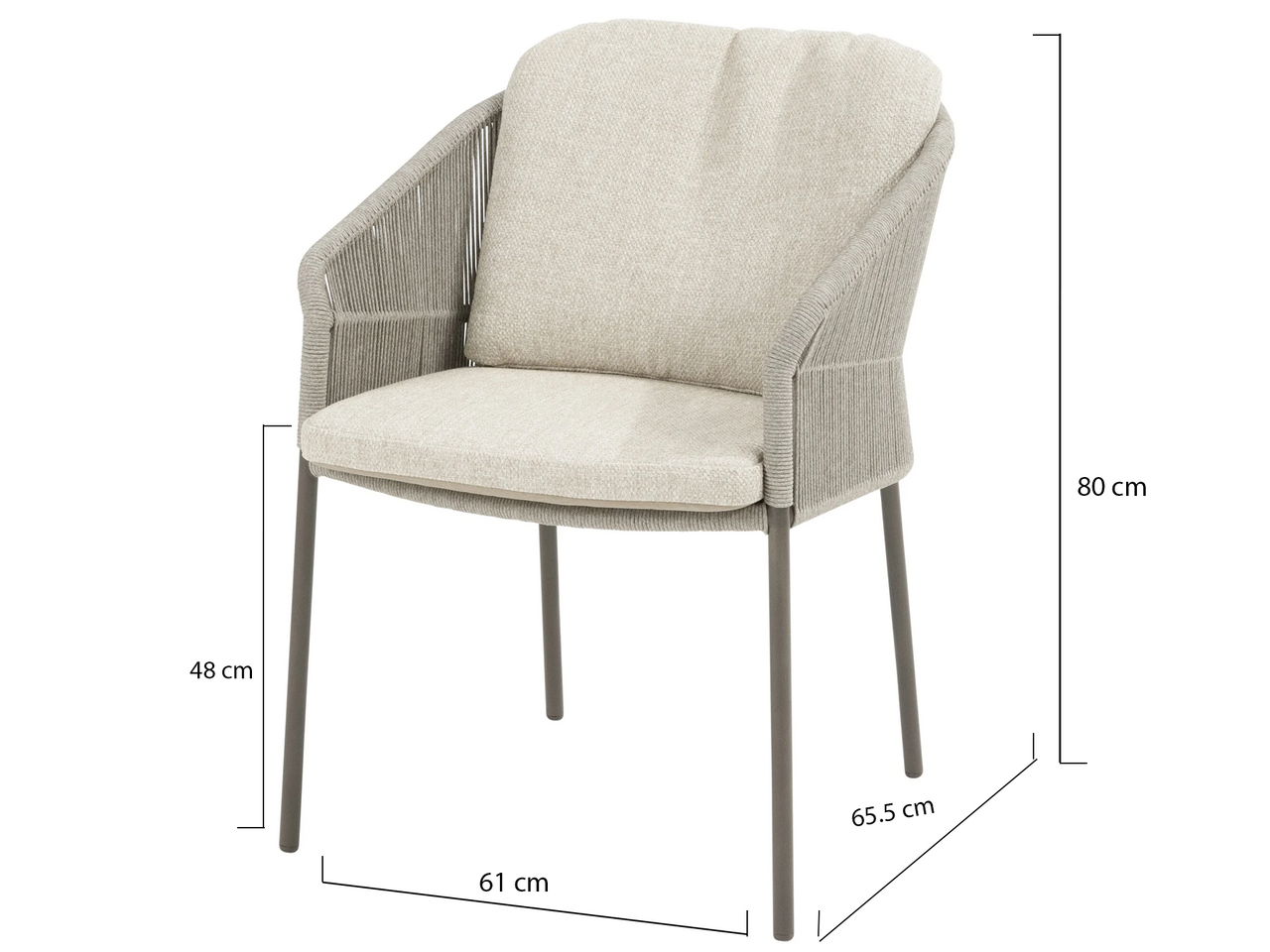 Taste 4SO Florence dining tuinstoel terre Taste 4SO