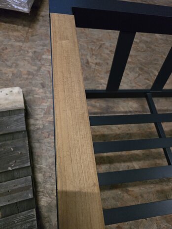 AVH-Collectie Showroommodel Victoria hoek dining loungeset 4 delig aluminium teak AVH-Collectie Showroommodel Victoria hoek dining loungeset 4 delig aluminium teak