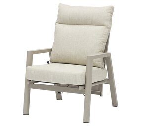 AVH-Collectie Caribbean lounge tuinstoel champagne