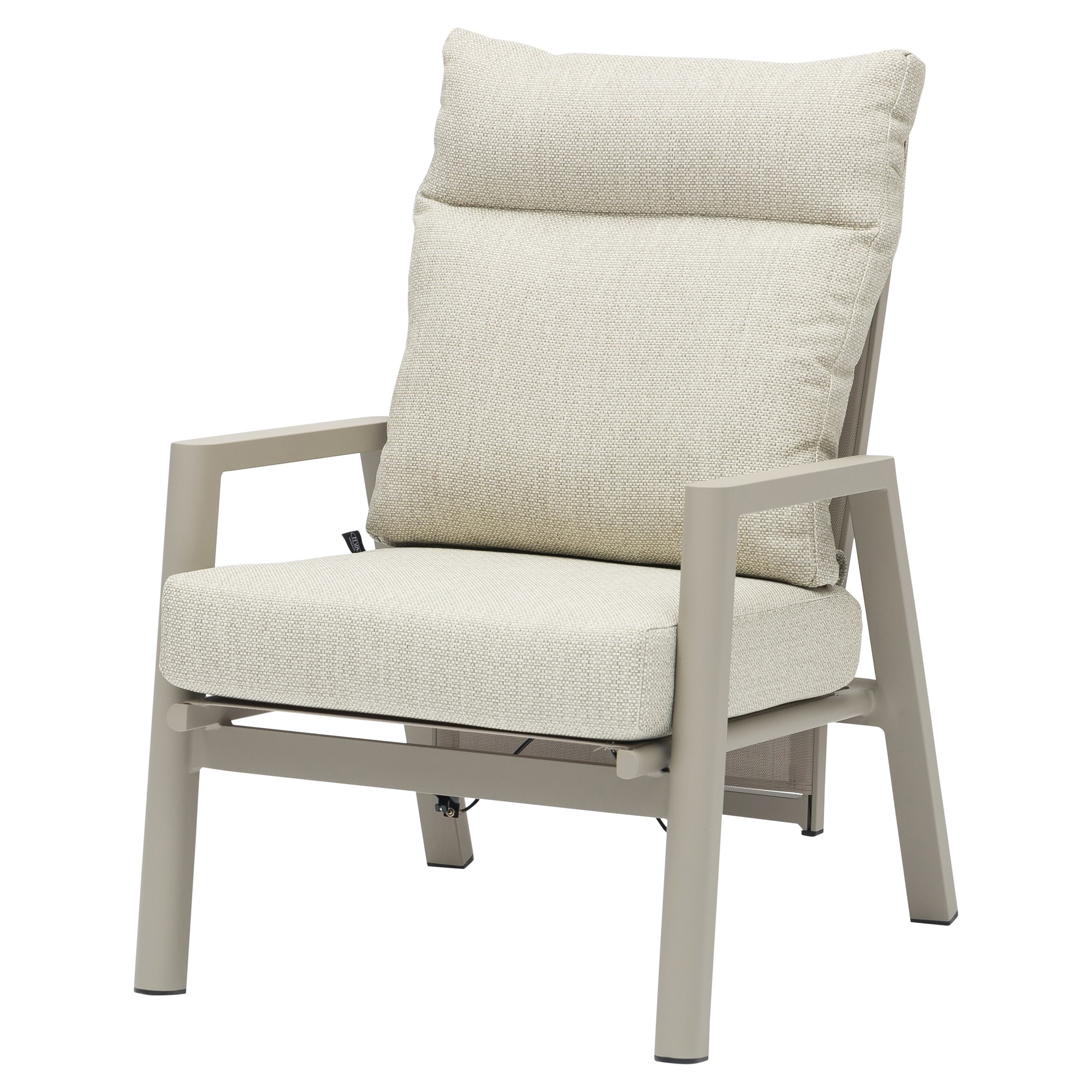 AVH-Collectie Caribbean lounge tuinstoel champagne