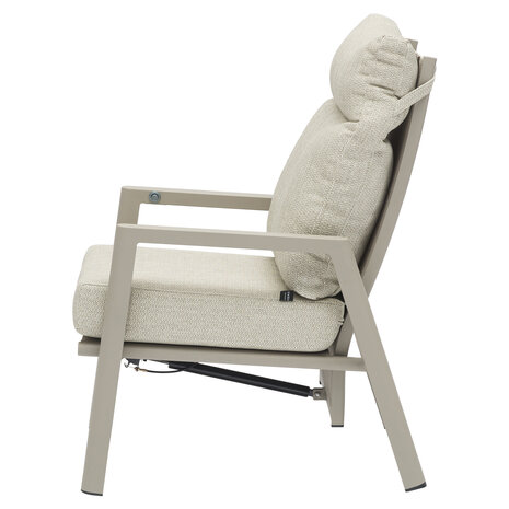 AVH-Collectie Caribbean lounge tuinstoel champagne