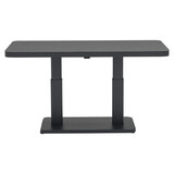 AVH-Collectie Caribbean in hoogte verstelbare tuintafel 140x85x53-75 cm antraciet sintered stone