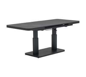 AVH-Collectie Caribbean uitschuifbare en in hoogte verstelbare tafel 140-180x80x53-75 cm sintered stone AVH-Collectie Caribbean uitschuifbare en in hoogte verstelbare tafel 140-180x80x53-75 cm sintered stone