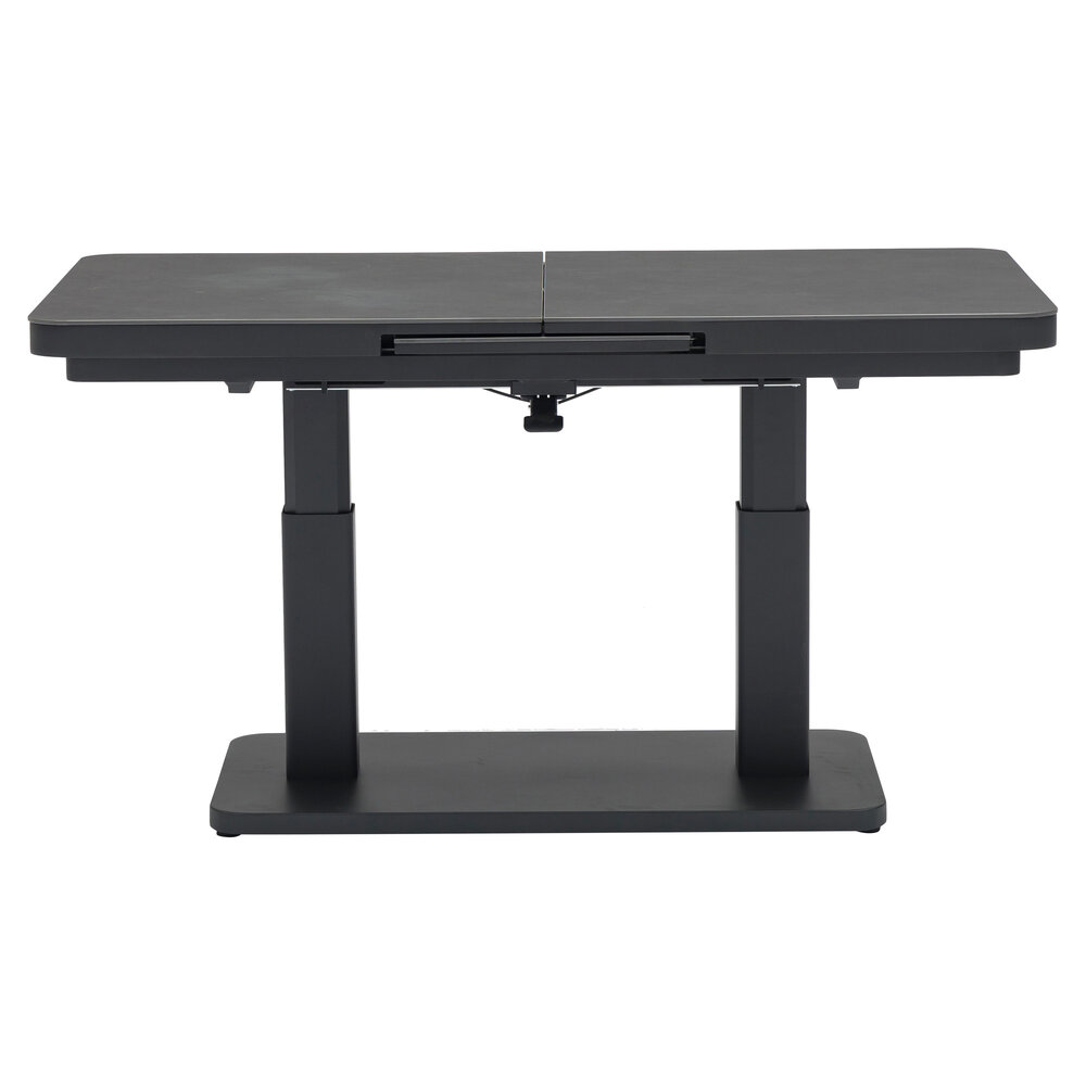 AVH-Collectie Caribbean uitschuifbare en in hoogte verstelbare tafel 140-180x80x53-75 cm sintered stone AVH-Collectie Caribbean uitschuifbare en in hoogte verstelbare tafel 140-180x80x53-75 cm sintered stone