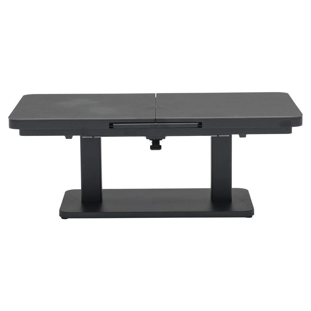 AVH-Collectie Caribbean uitschuifbare en in hoogte verstelbare tafel 140-180x80x53-75 cm sintered stone AVH-Collectie Caribbean uitschuifbare en in hoogte verstelbare tafel 140-180x80x53-75 cm sintered stone