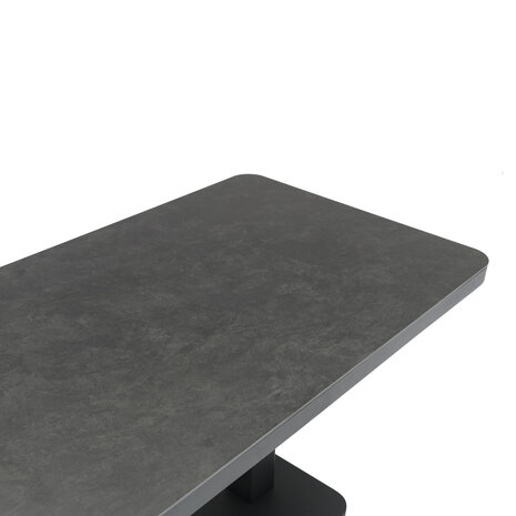 AVH-Collectie Caribbean verstelbare hoek loungeset 5 delig aluminium antraciet AVH-Collectie Caribbean verstelbare hoek loungeset 5 delig aluminium antraciet