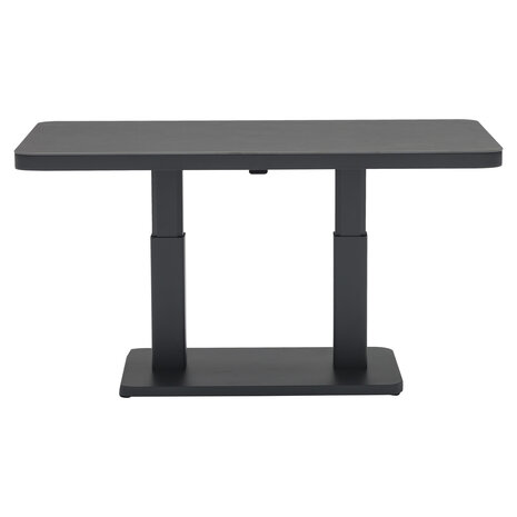 AVH-Collectie Caribbean verstelbare hoek loungeset 6 delig aluminium antraciet met verstelbare tafel