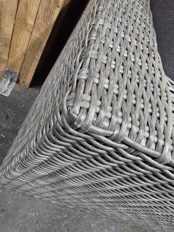 AVH-Collectie Showroommodel Rio hoek loungeset 6 delig antraciet wicker