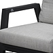 AVH-Collectie Barolo stoel bank loungeset 3-delig verstelbaar aluminium antraciet AVH-Collectie Barolo stoel bank loungeset 3-delig verstelbaar aluminium antraciet