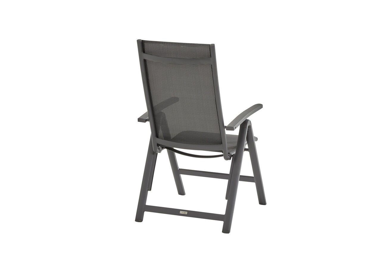 Taste 4SO Showroommodel Verona verstelbare dining tuinstoel antraciet Taste 4SO ( set van 3)