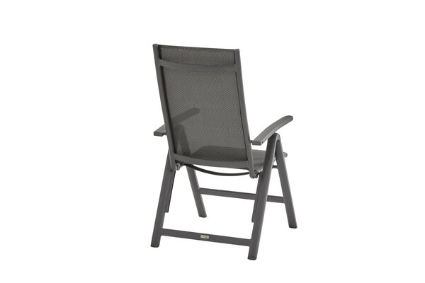 Taste 4SO Showroommodel Verona verstelbare dining tuinstoel antraciet Taste 4SO ( set van 3)