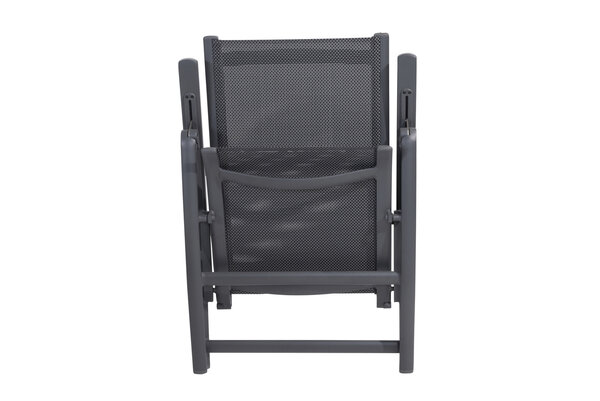 Taste 4SO Showroommodel Cadiz dining tuinstoel verstelbaar slate grey Taste4SO ( set van 3)