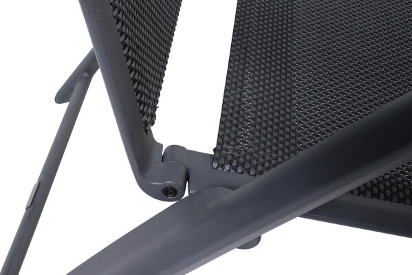 Taste 4SO Showroommodel Cadiz dining tuinstoel verstelbaar slate grey Taste4SO ( set van 3)