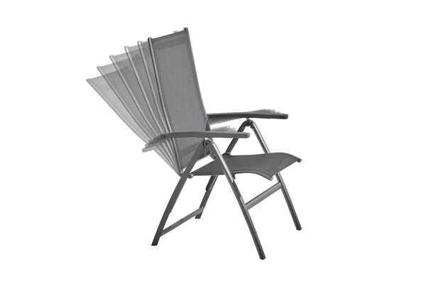 Taste 4SO Showroommodel Cadiz dining tuinstoel verstelbaar slate grey Taste4SO ( set van 3)