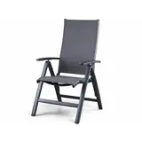 SUNS Showroommodel Lucca standenstoel verstelbaar aluminium antraciet ( set van 3)