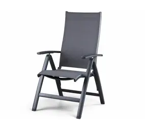 SUNS Showroommodel Lucca standenstoel verstelbaar aluminium antraciet ( set van 3) SUNS Showroommodel Lucca standenstoel verstelbaar aluminium antraciet ( set van 3)