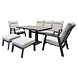 AVH-Collectie Barolo Pacific stoel bank dining loungeset 6 delig verstelbaar antraciet AVH-Collectie Barolo Pacific stoel bank dining loungeset 6 delig verstelbaar antraciet
