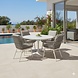 AVH-Collectie Tivoli Flair dining tuinset 120xH75cm 5-delig latte