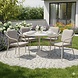 AVH-Collectie Sandora Flair dining tuinset 5-delig latte 120xH75cm AVH-Collectie Sandora Flair dining tuinset 5-delig latte 120xH75cm